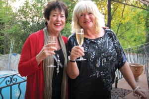 Amanda Taylor-Ace (right) and Judy Winter